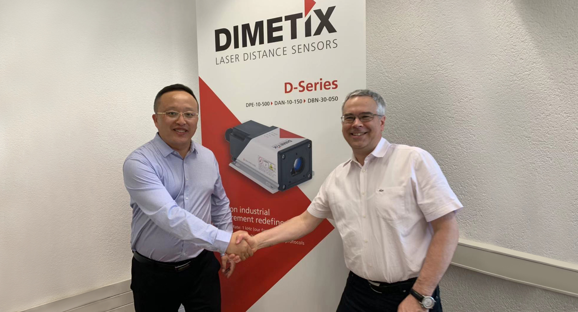 煙臺拿度與瑞士Dimetix AG公司簽訂戰略合作協議